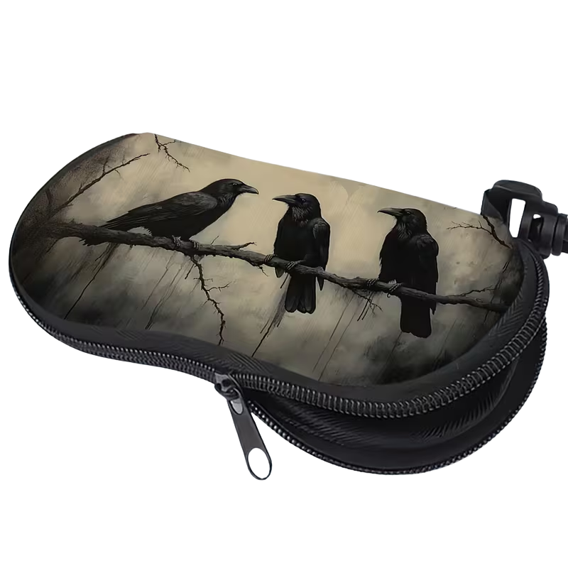 Three Ravens Glasses Pouch - Image 2