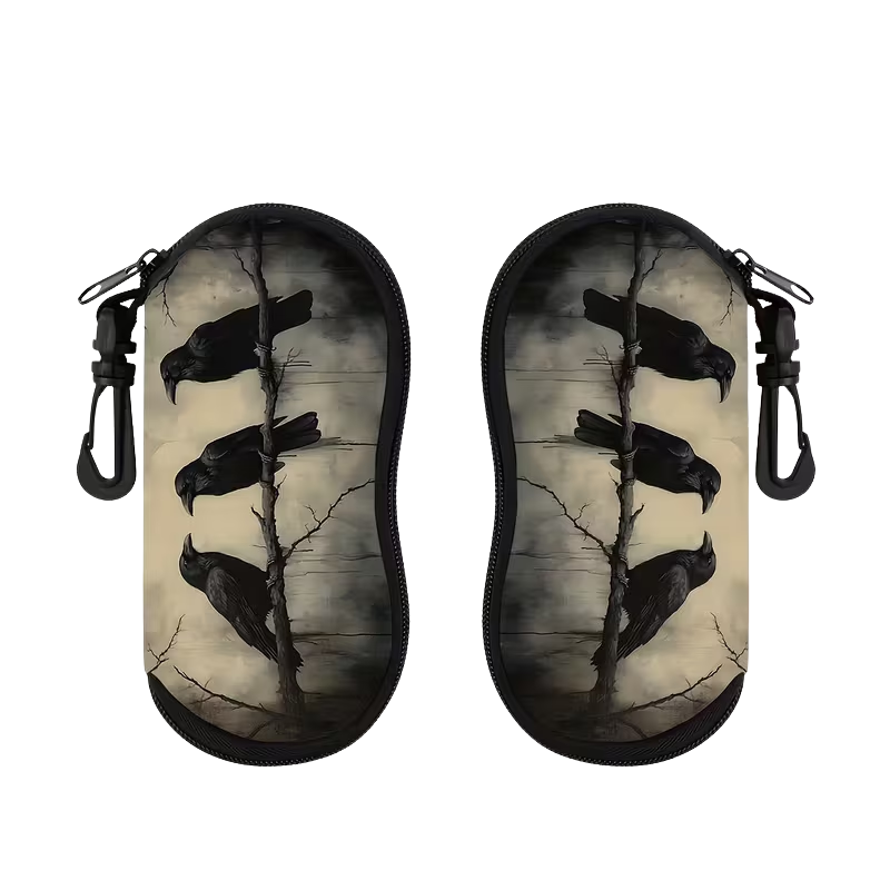 Three Ravens Glasses Pouch - Image 4