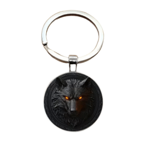 guardian wolf keyring