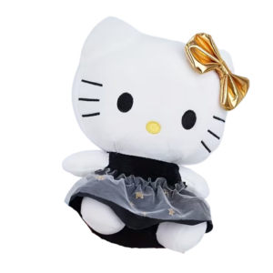 goth hello kitty plush