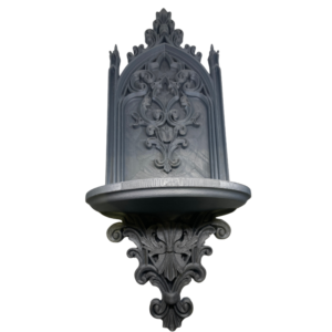 gothic arch shelf