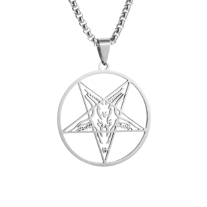 baphomet pentagram necklace