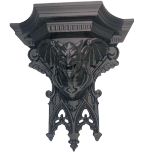 gothic gargoyle shelf