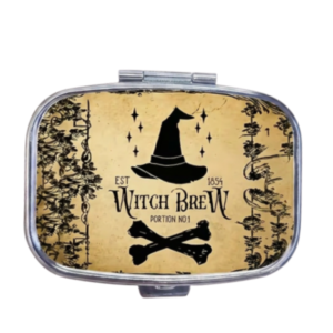 witch pill box
