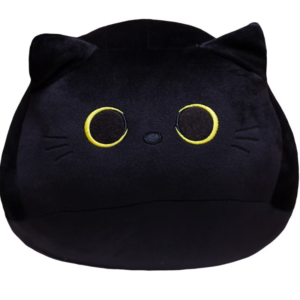 black cat plush