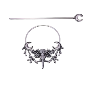 raven moon hairpin