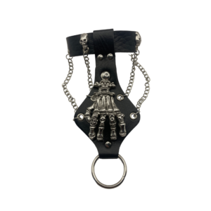 skeletal hand bracelet