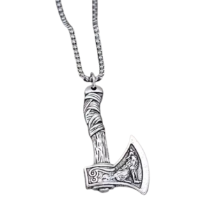 fenrir axe necklace