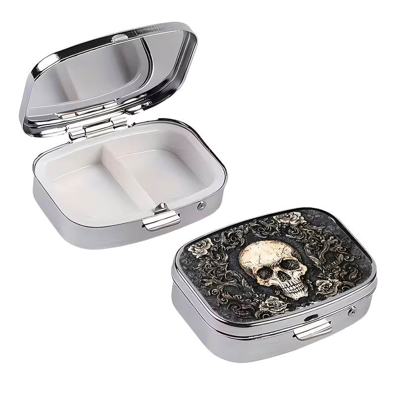 Memento Mori Pill Box - Image 4