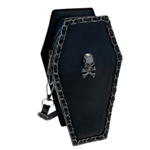 gothic coffin handbag