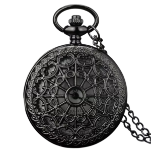 spiderweb pocket watch