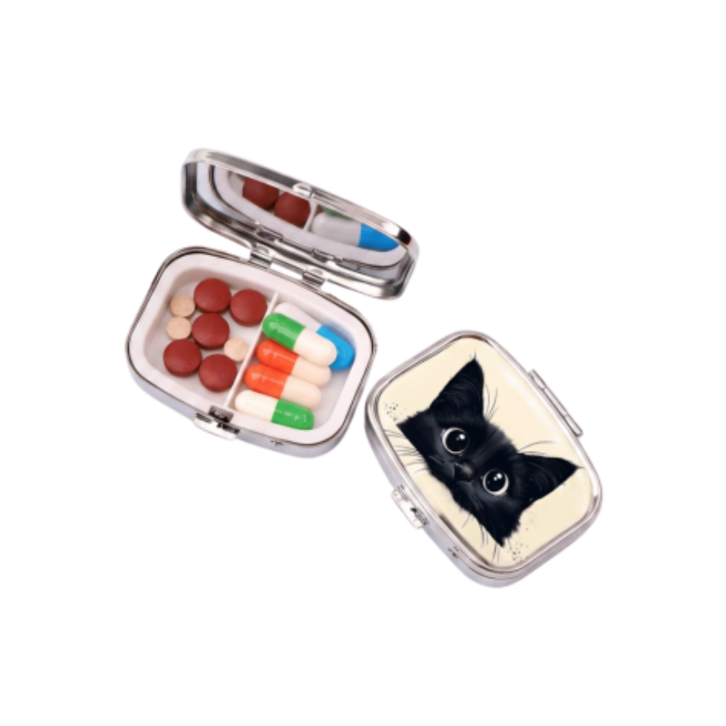 Black Cat Pill Box - Image 4