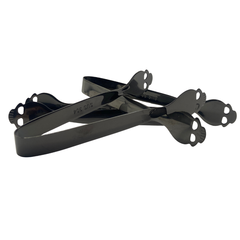 Black Stainless Steel Skull Tong - Image 4