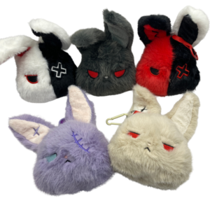 bunny head plush