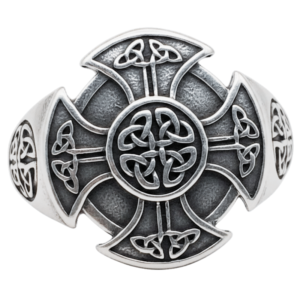 celtic shield ring