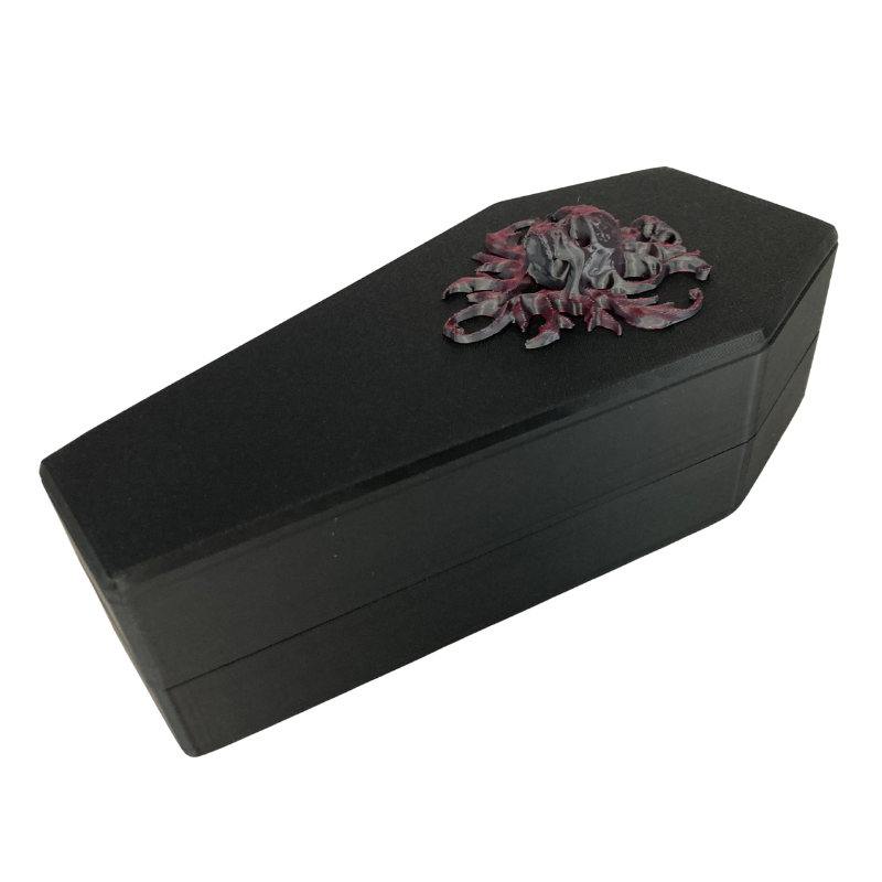 Skeleton Coffin Jewellery Box - Image 3