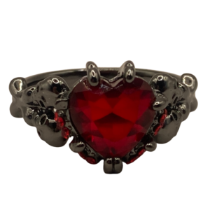 red heart ring
