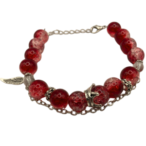 red bead bracelet
