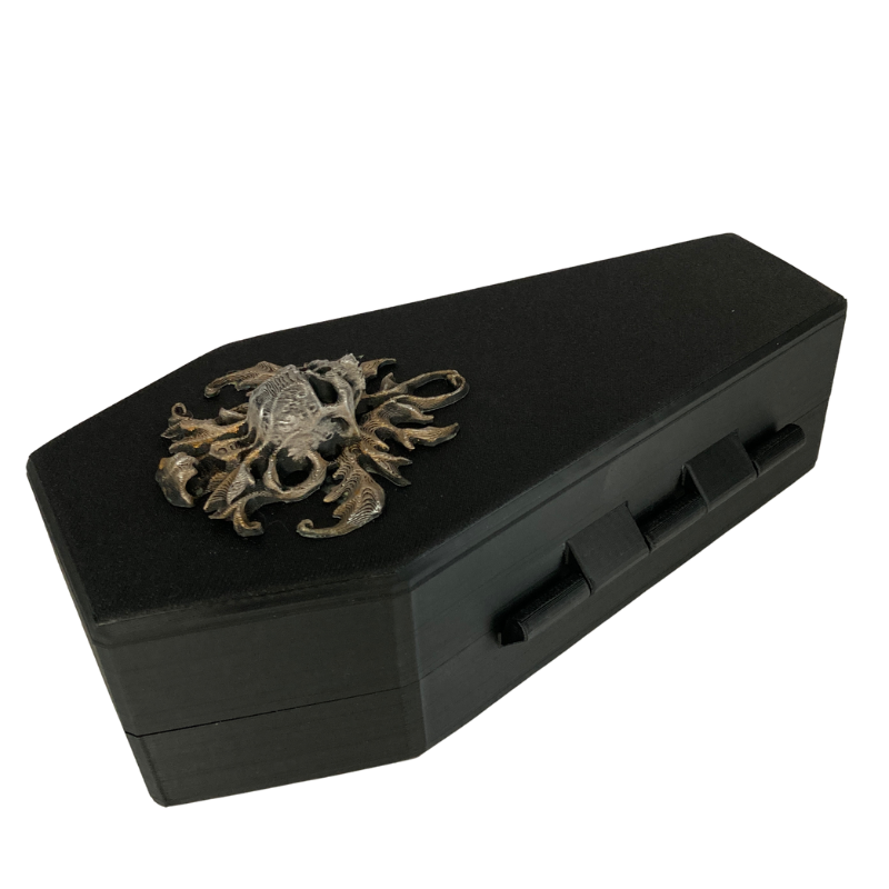Skeleton Coffin Jewellery Box - Image 7