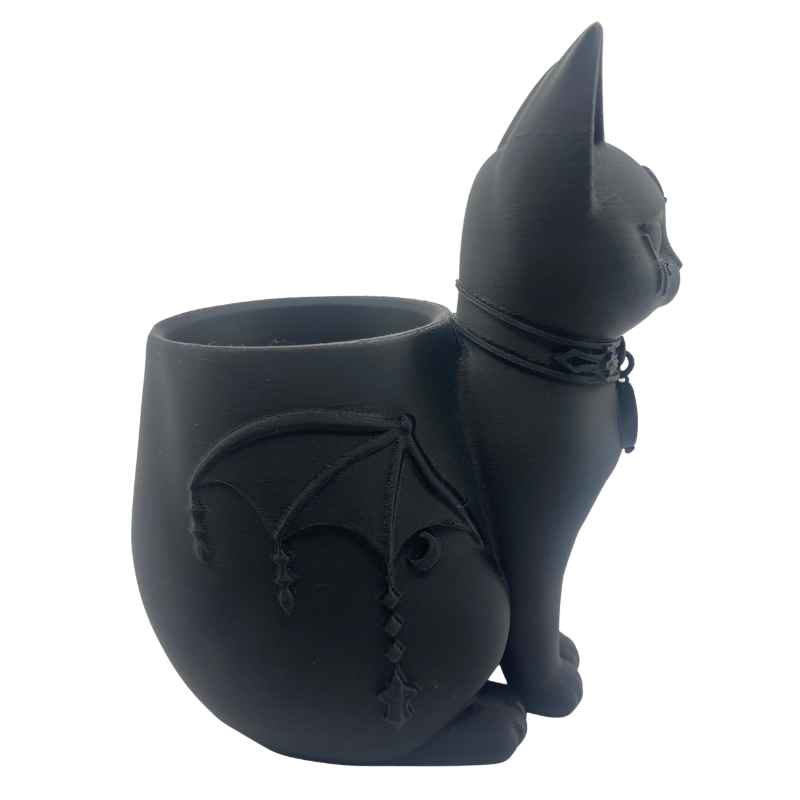 Witchy Gothic Cat Holder - Image 3
