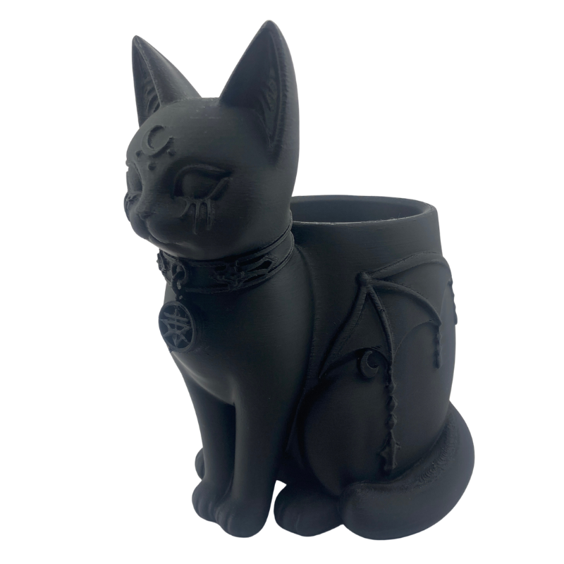 Witchy Gothic Cat Holder - Image 4