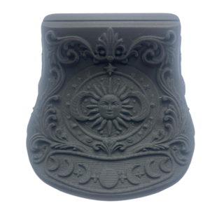 Black tarot card holder 3 printed in pla or petg.