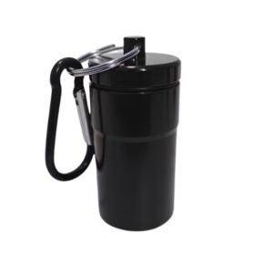 cylinder portable ashtray
